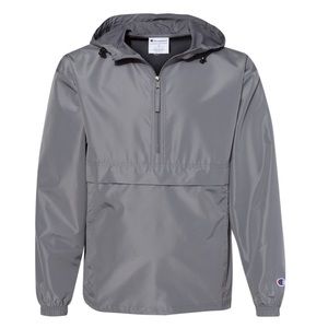 Grey champion rain hoodie